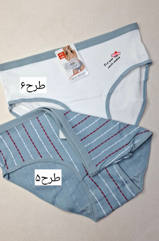 شورت اسلیپ زنانه نخی کبریتی طرحدار یوکین