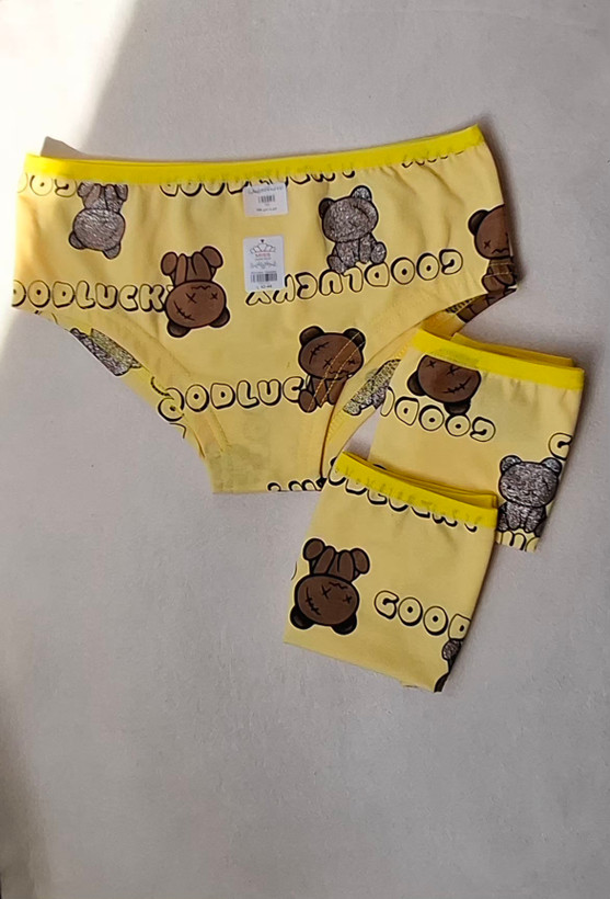 شورت جنیفری طرح تدی نخ پنبه miss