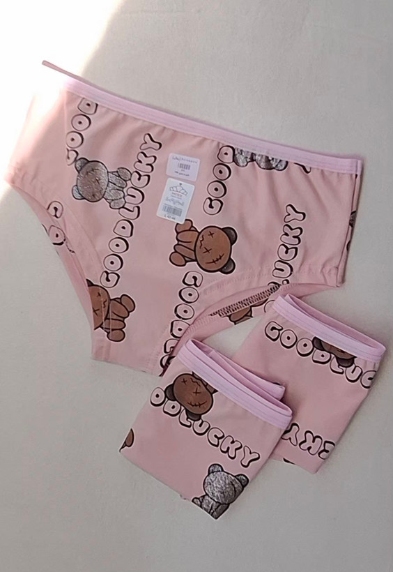 شورت جنیفری طرح تدی نخ پنبه miss