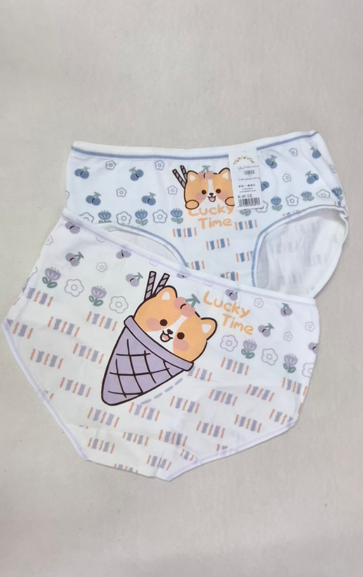 شورت عروسکی طرح بستنی نخ پنبه وارداتی
